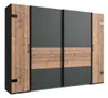 Wimex Stockholm Schwebetürenschrank Graphit/Silver Fir 270 Produktbild-Vorschau 4
