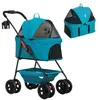 Carrello per cani PawHut 3 in 1: passeggino pieghevole per Anteprima dell’immagine prodotto 1