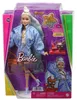 Barbie Extra pop met lichtblauwe rok en jas (blond) Productafbeelding-voorbeeld 12
