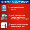 Instructions for using a dishwasher cleaner. Podgląd zdjęcia produktu