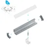 LED Aluminium Profil Leiste Silber | Typ C Neigungswinkel Produktbild-Vorschau 3