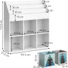 Kinderregal Vicco Luigi Weiß 107.2 x 114.2 cm mit 6 Produktbild-Vorschau 3