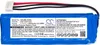 A blue lithium-polymer battery pack with a white connector and wires. Podgląd zdjęcia produktu