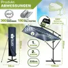 tillvex® Ombrellone in alluminio rettangolare Ø 330 cm con Anteprima dell’immagine prodotto 2