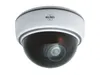 2er Set Dome Kamera Attrappe weiß LED Blitzlicht - Fake Produktbild-Vorschau 3