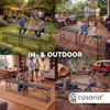 CASARIA® 2er Set Bierbank Klappbar 8 Personen Rattanoptik Produktbild-Vorschau 7