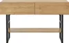 A console table with two drawers and a lower shelf, shown against a white background. Voir les images du produit