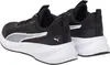 A pair of black and white Puma sneakers shown from a side-rear angle against a white background. Produktbild-Vorschau