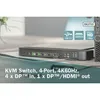 DIGITUS KVM Switch 4-Port, 4K60Hz, 4x DP in, 1x DP/HDMI out Produktbild-Vorschau 7