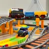 OEM - WOOPIE Elektrische Eisenbahn 2v1 Rennstrecke Zug Produktbild-Vorschau 5