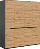 Kleiderschrank Sova 4-türig – Moderner Schrank in Produktbild-Vorschau 1