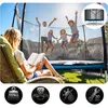 Fuß/252 cm Gartentrampolin mit Außennetz und Leiter Produktbild-Vorschau 7