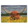 MuchoWow® Mauspad Mousepad Schottischer Highlander - Tiere Produktbild-Vorschau 1