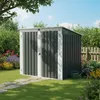 Zelsius Gartenschrank 158 x 101 x 134 cm, Anthrazit, Metall Produktbild-Vorschau 2