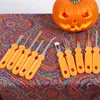 Kürbis-Schnitzset, 10-teilig, orange-schwarz, Etui 22x15 cm Náhľad obrázku produktu