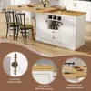 Tavolo da bar girevole Fliek con credenza, tavolo da bar Anteprima dell’immagine prodotto 8