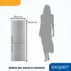 Exquisit Kühl-Gefrierkombination KGC233-60-HE-040D inoxlook Produktbild-Vorschau 6
