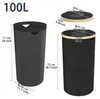 JOIEYOU Pfandflaschen Sammelbehälter 100L Flaschensammler Produktbild-Vorschau 5