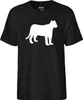 Huuraa Herren T-Shirt Panther Silhouette XL Black Bio Produktbild-Vorschau 2
