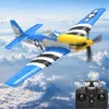 VolantexRC Mini Spielzeugflugzeug P-51D V2 EPP 400mm Produktbild-Vorschau 1