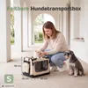 Faltbare Hundebox Transporttasche Transportbox Auto Katze Produktbild-Vorschau 7