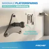 FISCHER 11185 Uchwyt ścienny FISCHER do bagażnika Podgląd zdjęcia produktu 13