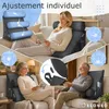 ELONEO Coussin dorsal avec traversin amovible et poche Voir les images du produit 4