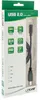 InLine USB 2.0 Kabel, USB-C Stecker an B Stecker, schwarz, Produktbild-Vorschau 4