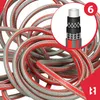 KOTARBAU® Zahradní hadice 1/2" 50m 6vrstvá šedá Náhled obrázku produktu 7