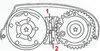 Attrezzo di bloccaggio fasatura OPEL ASTRA G H CORSA D 1.4 Anteprima dell’immagine prodotto 5