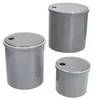 3er Set Oskar Vorratsdose S M & L in Grau Kartoffeln Produktbild-Vorschau 1