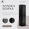 RODAN | Szafka Łazienkowa - Wisząca - 139 Cm - Czarna - Podgląd zdjęcia produktu 2