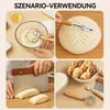 Sauerteig Gärkorb Set 10-teilig, Brot Backzubehör komplett, Produktbild-Vorschau 2