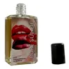 A perfume bottle with its cap off, placed next to it on a white background. Produktbild-Vorschau
