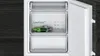 Siemens iQ300 KI86VVSE0 Einbau-Kühl-Gefrier-Kombination mit Gefrierbereich unten, 177.2 x 54.1 cm, Schleppscharnier Gefrierfach geöffnet Anteprima dell’immagine prodotto