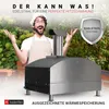 Heidenfeld Gas Pizzaofen Venezia | Pizzastein Cordierit - Produktbild-Vorschau 9