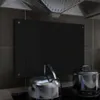 vidaXL Alzatina da cucina nera 70x50 cm in vetro temperato Anteprima dell’immagine prodotto 14