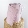 Mini PUNKTE Rosa 100% Baumwolle 360 x 30 cm BETTUMRANDUNG Produktbild-Vorschau 1