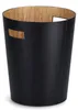 ZELLER Papierkorb schwarz 25x30cm Produktbild-Vorschau 1