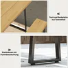 Outsunny Sitzgruppe 3-teilig Holz Essgruppe für 6 Personen Produktbild-Vorschau 5