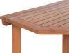 BELIANI Stół składany drewno akacjowe 110 x 47 cm Podgląd zdjęcia produktu 6