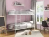 Etagenbett DUOTIS II - 2 × 90 × 190 cm - Weiß Produktbild-Vorschau 2