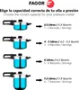 FAGOR Rapid Xpress 8 Schnellkochtopf Induktion 7,5 Litern Produktbild-Vorschau 12