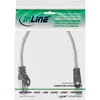 InLine® Patchkabel, SF/UTP, Cat.5e, transparent, 0,3m Produktbild-Vorschau 3