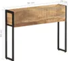 vidaXL Bac à plantes 90x20x68 cm Bois de manguier rugueux Voir les images du produit 6