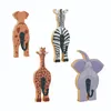TOJ Living : Lot de 4 crochets muraux pour enfants, thème Voir les images du produit 1