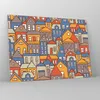 Bilder auf glas - Stadt Haus Straße - 70x50cm - Glasbilder Produktbild-Vorschau 4