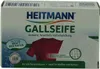 The image shows the front of a product box for Heitmann Gallseife. Produktbild-Vorschau