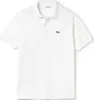 Lacoste L1212 Short Sleeved Ribbed Collar S Couleur Blanc Voir les images du produit 22