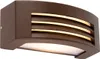 Moderne Wandleuchte rostBraun IP44 Hurricane 1 Produktbild-Vorschau 1